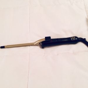curling iron new 1/4" barrel gold
